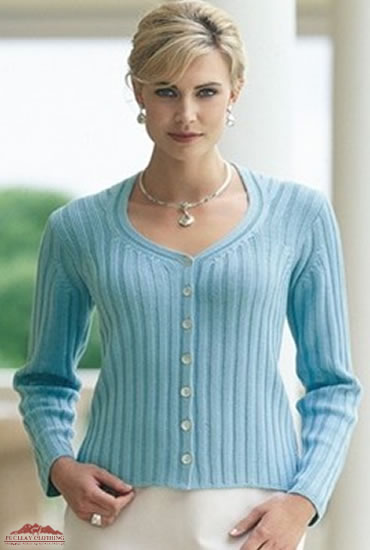 Woman's Cotton sweater - Click Image to Close