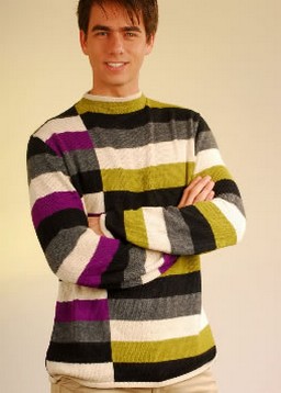 Men's Alpaca sweater - Click Image to Close